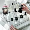 3 Tier Desktop Perfume Shelf PET Cosmetic Organizer Perfume Storage Rack Doll Display Stand Kitchen Seasoning Organizer