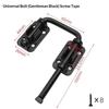 Sliding Door Latch Lock Zinc Alloy 90 180 Degree Rotatable Anti-Theft Universal for Patio Balcony Home Safety Guard