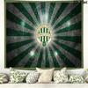 Ferencvárosi TC Wall Tapestry Aesthetic Wall Hanging Printed Fabric Blanket Decorative Tapestries for Bedroom Living Room Home Decor