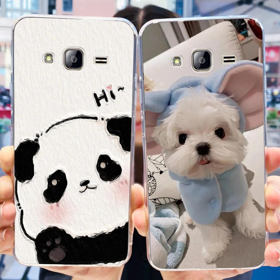 For Samsung Galaxy J5 SM-J500F J500G J500FN Cute Cartoon Phone Case For Samsung J5 2015 Soft Silicone TPU Cases