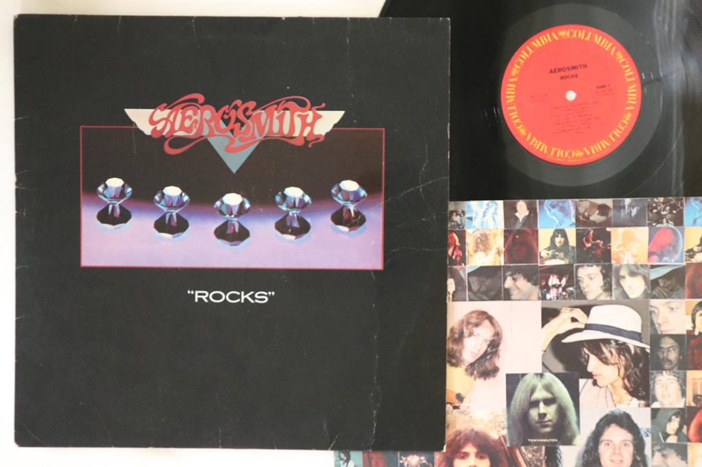 LP Record AEROSMITH - Rocks PC34165 COLUMBIA 1976 US Rock Used