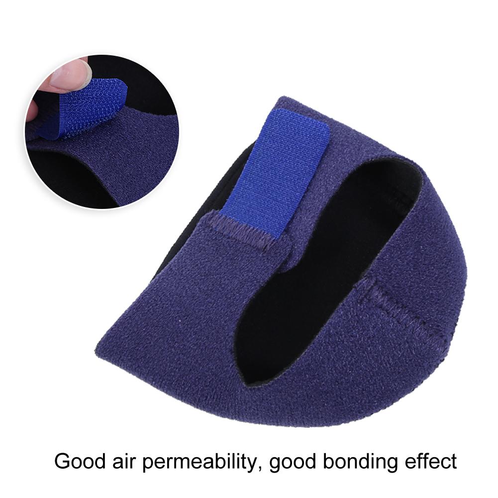 1 Pair Heel Socks Unisex Shock Absorption Heel Protective Guard Foot Care Heel Pads (Blue)