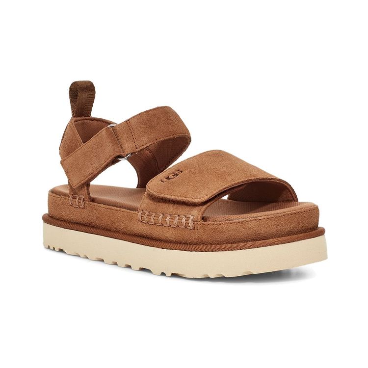 UGG Goldenstar Outdoor Slide Sandals Women Sandals Chestnut-Brown 1117954-CTSD