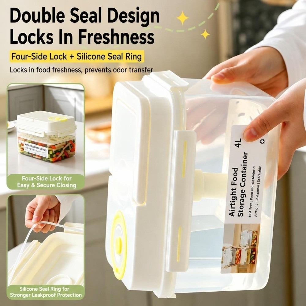 Leakproof Kimchi Jar Food Grade Kitchen Organizer Kitchen Accessories Pickle Container  Picnic