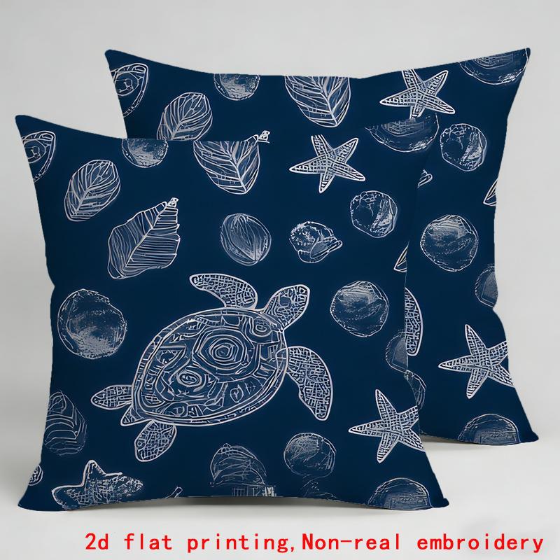 Lighthouse And Seaside Pillowcase Appealcushion Covers, Zippered, Decorative Pillowcases, 45X45 Cover Sleeves