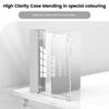 Unisex Clear Crystal Tablet Case for Xiaomi Pad 6 6Pro 5 5Pro 11 Inch with Pen Slot Transparent Back Support Auto Sleep/wake Cover