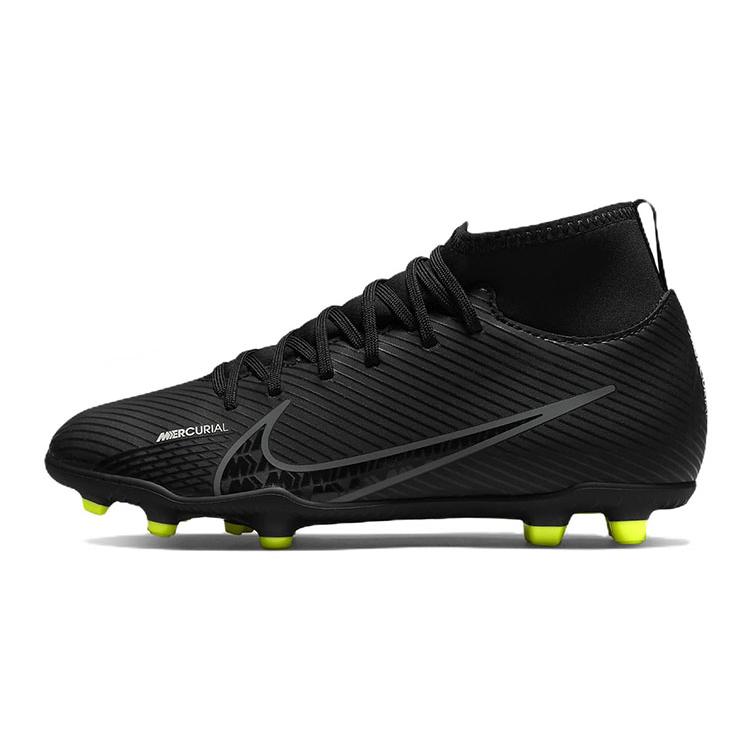 Nike Mercurial Superfly 9 Club FG MG Grade School 'Shadow Pack' (Unisex) Black / Summit White / Volt / Dark Smoke Grey Kids' Soccer Shoes