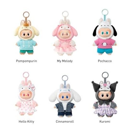 POP MART Official Store MONSTERS Sanrio Characters Plush Pendant 1 Piece Labubu Blind Box Figure Toy Gachapon Plastic Model Gift Fan Activity Product