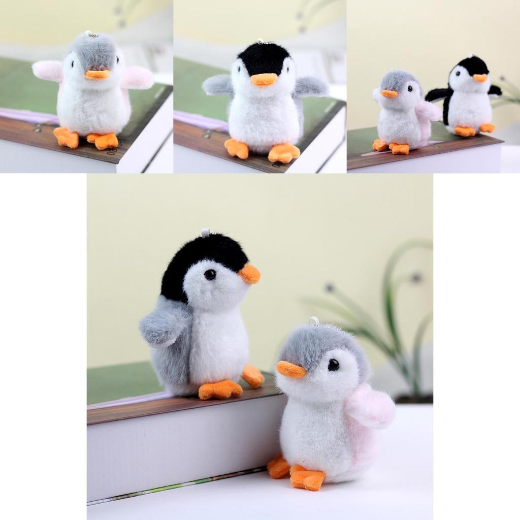 Cute Penguin Baby Plush Toy Soft Stuffed Doll Keychain With Adorable Design And High-quality Pp Cotton Filling