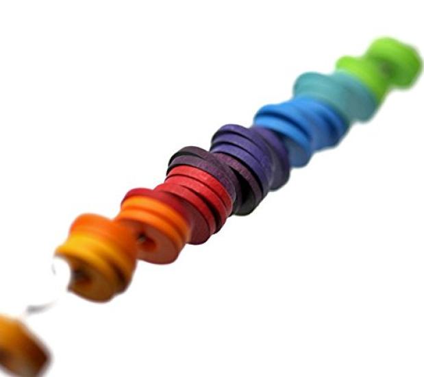 Hračky Vzdělávací hračky Spirálový opakující se pohyb Věda Vizuální hračka 52cm Duhová Duhová spirála Grimm's