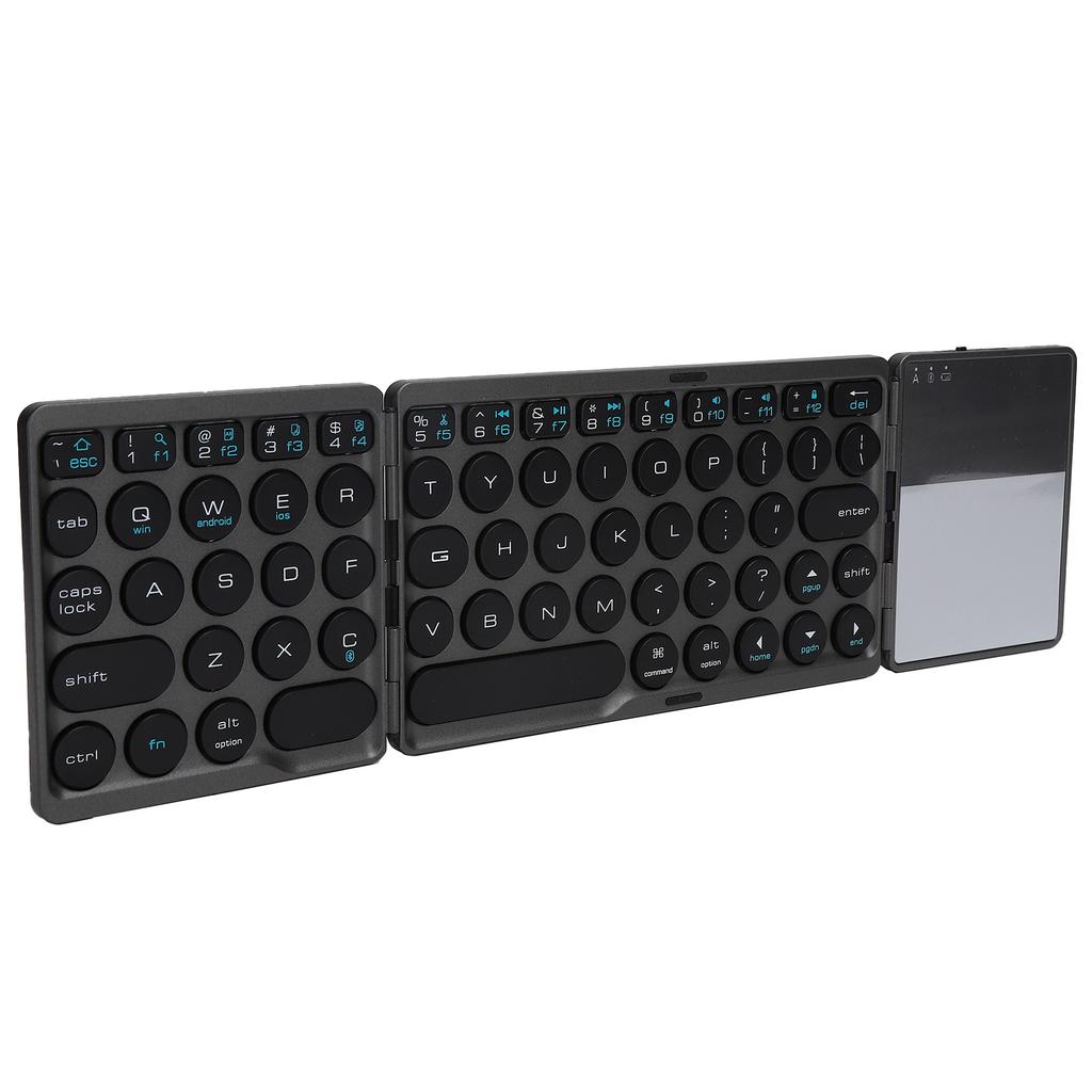 Wireless Bluetooth Keyboard 64 Keys Magnetic Switch Portable Foldable Keyboard for Table PC Wireless Bluetooth Keyboard 64 Keys Magnetic Switch Portable Foldable Keyboard for Table PC