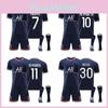 Kids 2122 Teens Adults Football Kits Personalise Sport Soccer Training Jersey