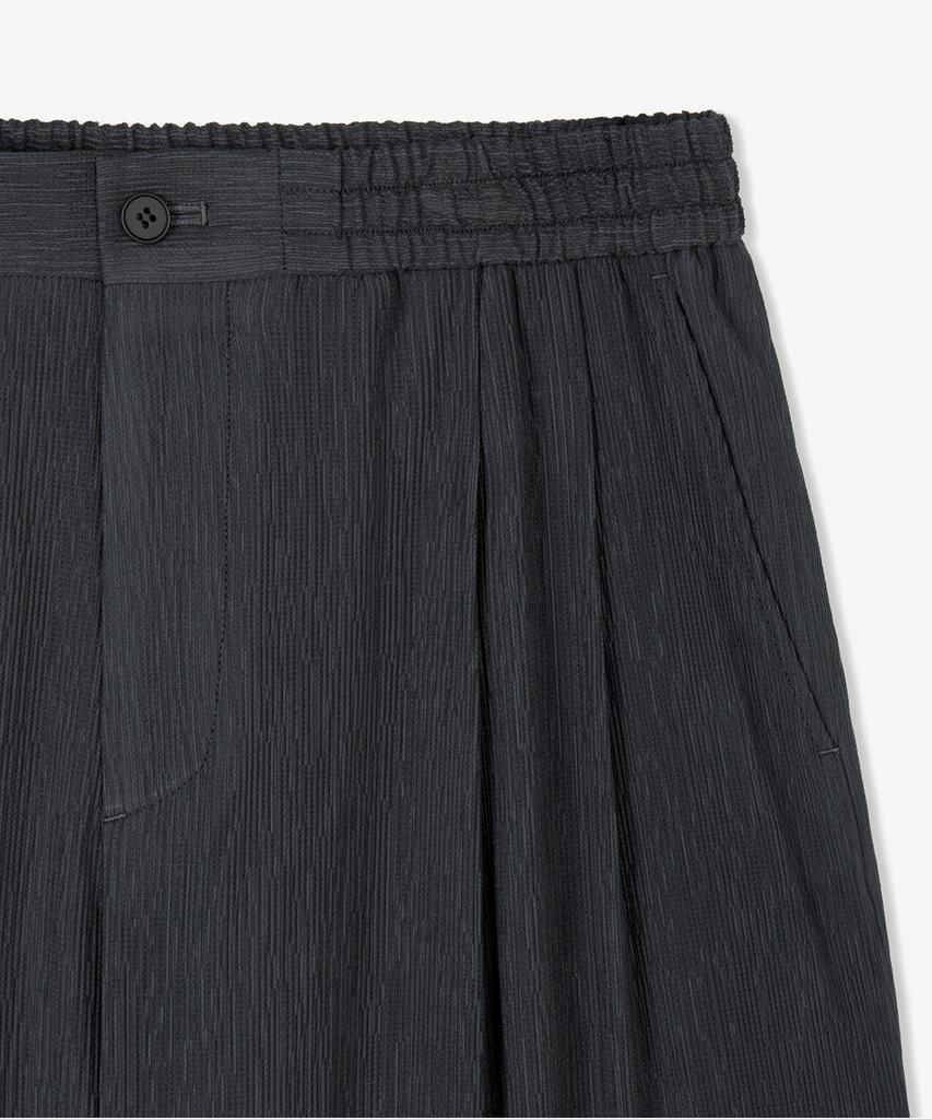 Tienjiti Kinoshita Seersucker Maxi-Wide Pants (Grey) Tnpa6E207G2