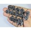 Natural Black Fossil Coral Matched Pair Mix Cabachon Gemstone 07 Pair Lot C-2678