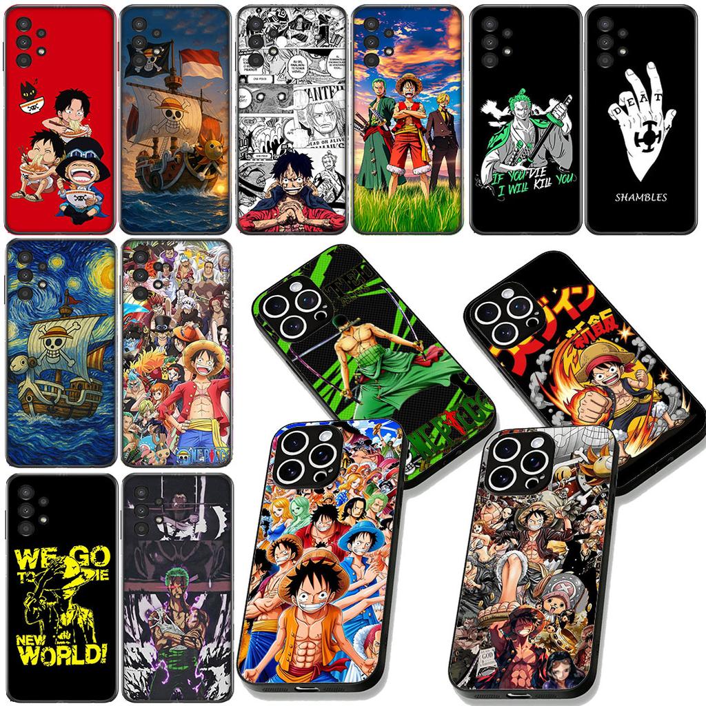 One Luffy Pieces Roronoa Zoro Phone Cover for Motorola Moto G86 G14 G35 G34 G45 G55 G67 G75 G85 G24 G15 G54 G57 Power Case
