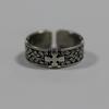 Cross Ring Men's Trendy Retro Open Adjustable Ring
