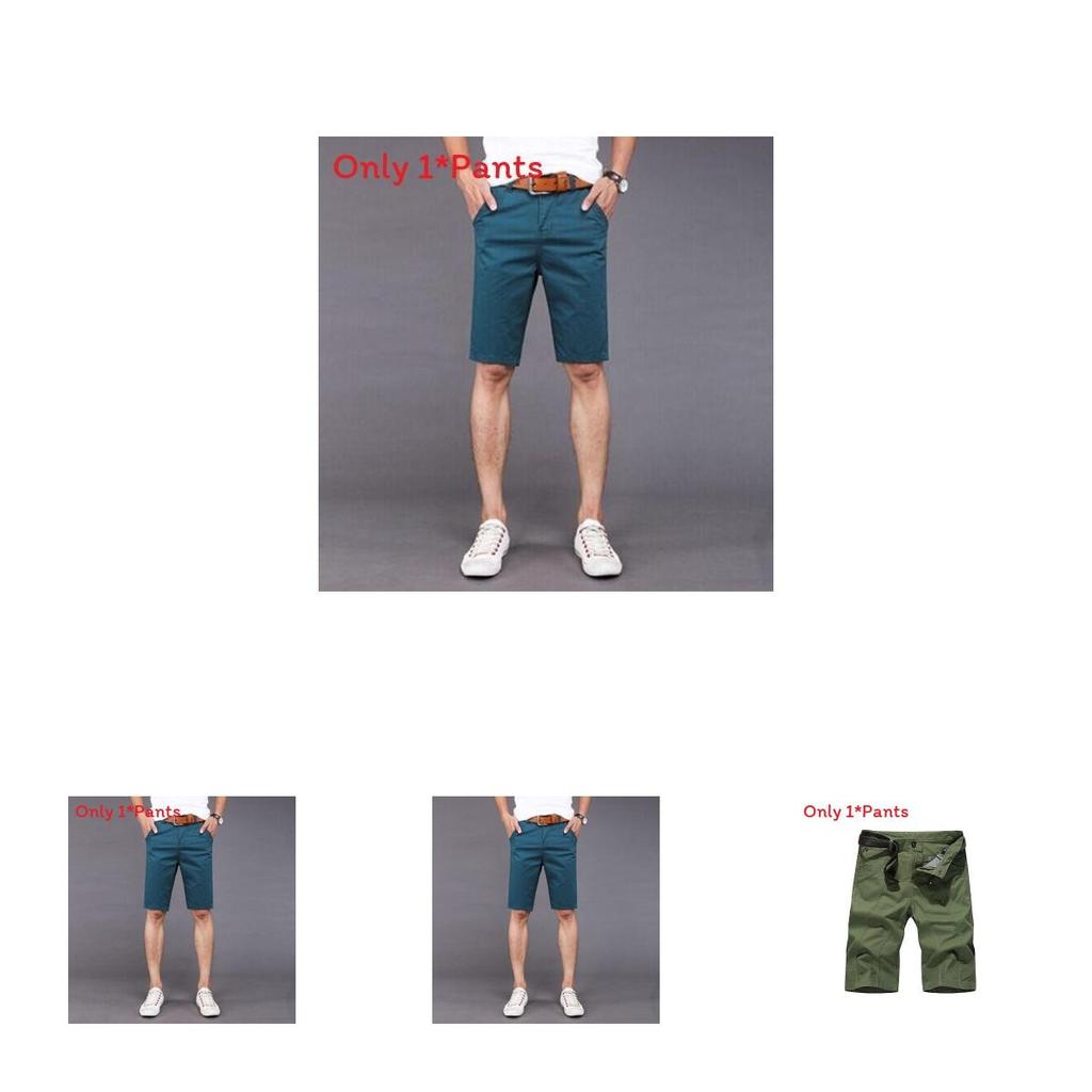Summer Mens Cargo Shorts With Bamboo Fiber For Casual Wear And Comfort