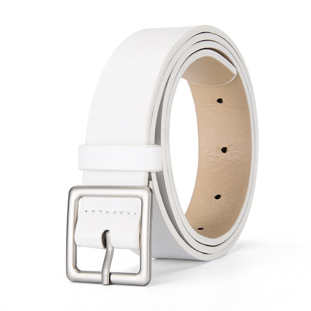 Luxury Design Business Waist Belt Pin buckle Waistband Fashion Suede Leather Belt  For Women
