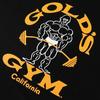 GOLD'S GYM Basic 80's T-Shirt (G5190 Eighties) Black/XL, for Training and Gym Use