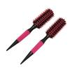 2Pcs Round Hair Comb Ergonomic Handle Portable Practical Even Heat Dissipation Hair Styling Round