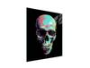 GLASS CUTTING BOARD 45x52 Skull