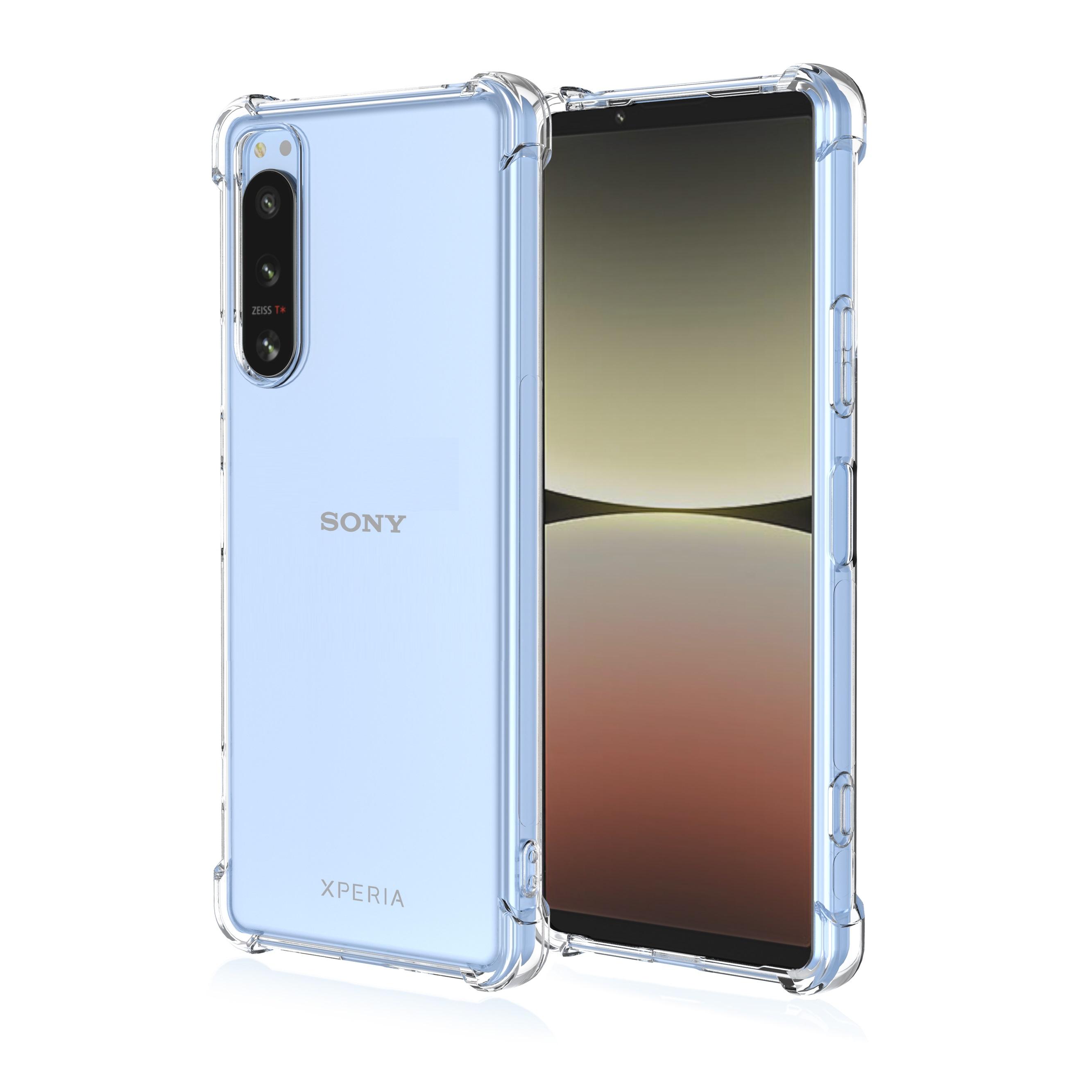 

Прозрачный милый чехол для телефона с градиентом, тонкий, против царапин, гибкий чехол из ТПУ, противоударный защитный чехол для Sony Xperia 1 II 5 8 10 III Lite Ace L4 Pro-I Sony Xperia 10 IV прозрачный