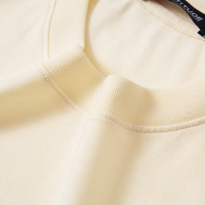 MONTAGUT Men's 100% Cotton Short Sleeve Round Neck T-Shirt