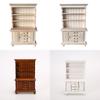 Wooden Dollhouse Miniature Display Cabinet With Four Drawers For Collectors And Craft Enthusiasts