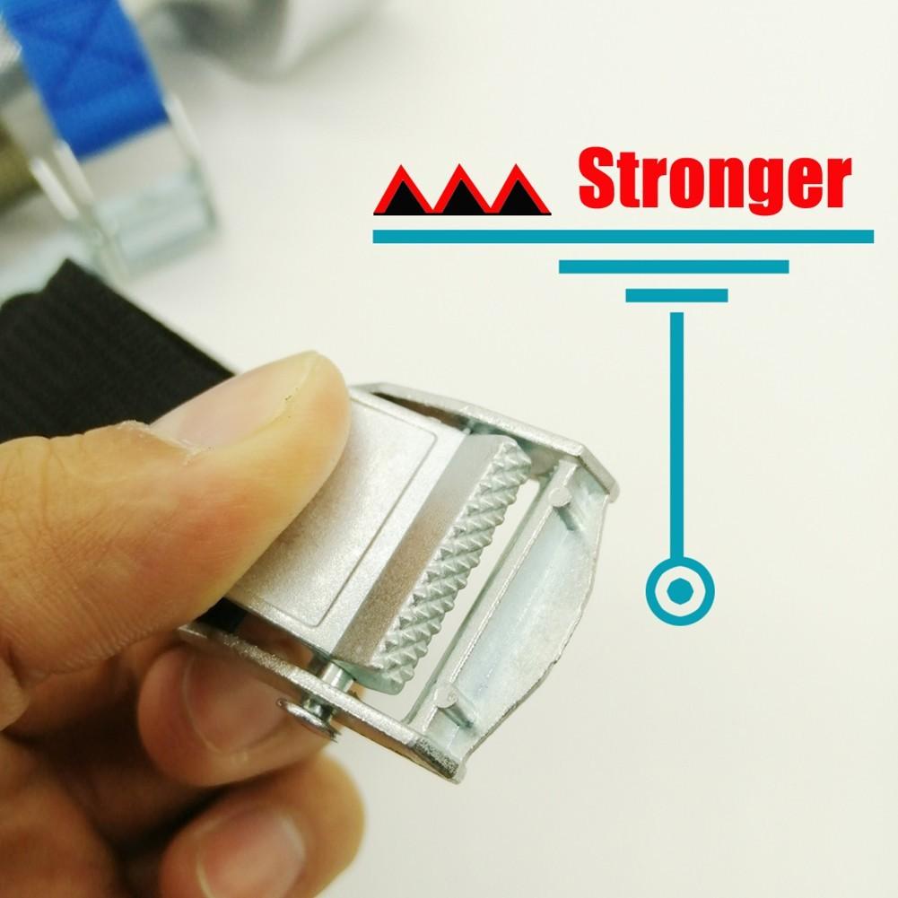 Press Buckle Binding Belt Quick Tightener Rope Luggage Rack Fixed Card Strap