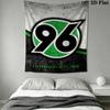 Hannover 96 Wall Tapestry Aesthetic Wall Hanging Printed Fabric Blanket Decorative Tapestries for Bedroom Living Room Home Decor