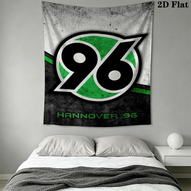 Hannover 96 Wall Tapestry Aesthetic Wall Hanging Printed Fabric Blanket Decorative Tapestries for Bedroom Living Room Home Decor