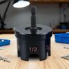 Nut Zipper Fast Aluminum Alloy Adapter Quick Nut Bolt Removal Attachment for Construction Home Furniture Automotive Plumbing