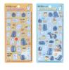 Adesivos Bonbon Drop de Papelaria Juntamente com Papelaria de PVC S8816000 S8816018 Sun-Star - [Conjunto 2]