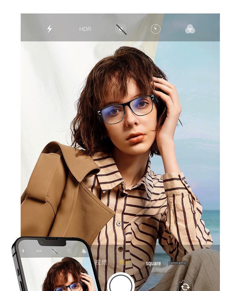 Premium AI Translation Smart Glasses with Music, Calls, Noise Reduction, Meeting Notes, and Extended Battery Life