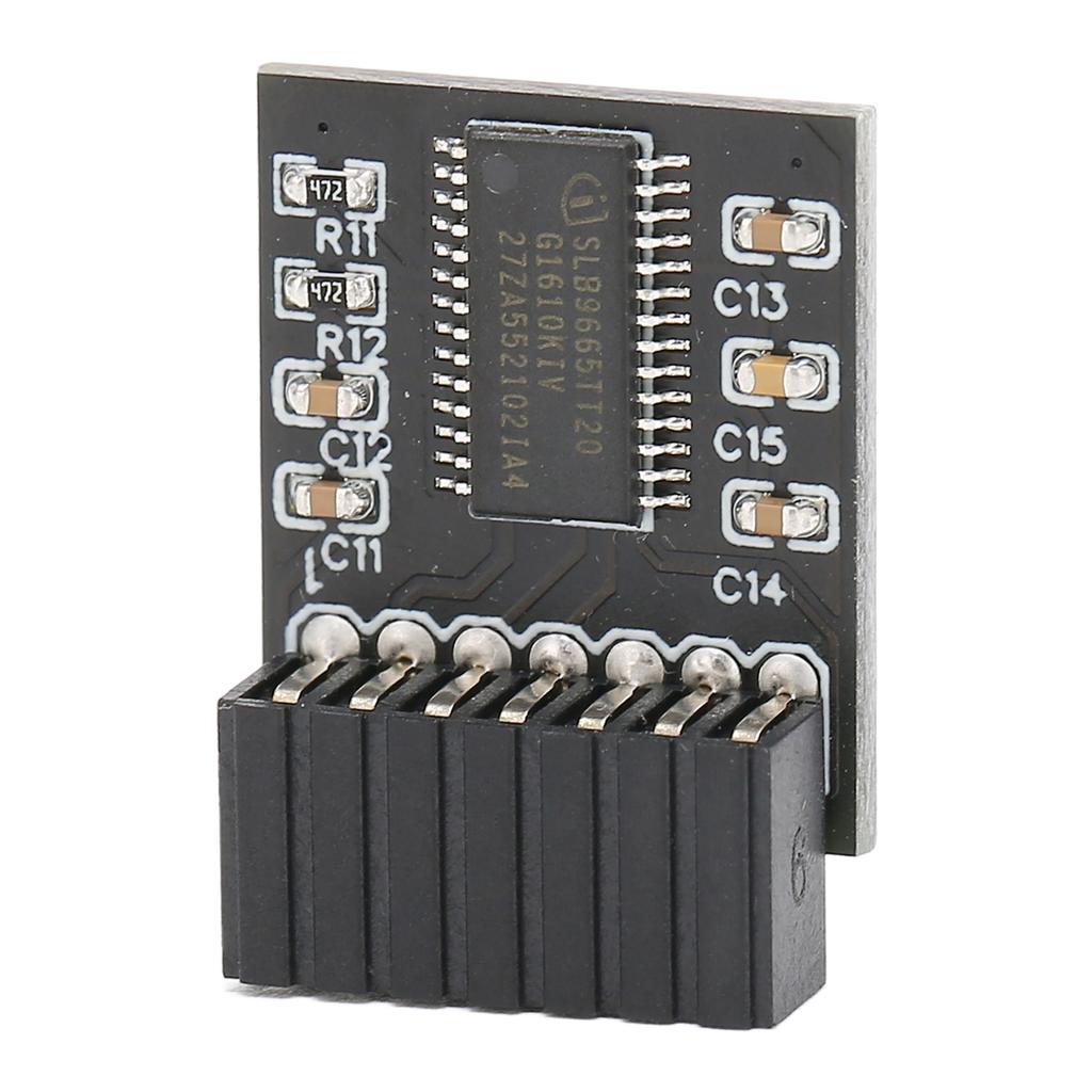 TPM 2.0 Encryption Security Module 14Pin LPC Interface Remote Card Encryption Security Module for ASUS 14Pin LPC Tpm 2.0