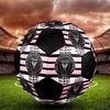 1pc Inter Miami CF Soccer Ball Size 5 Indoor Soccer Ball Fashion Colorful Backyard Game - Great For Sports Fans Gift HE60