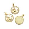 Handmade Jewelry Making Delights Constellations Copper Charm Constellations Pendants Present for Crafting Enthusiasts