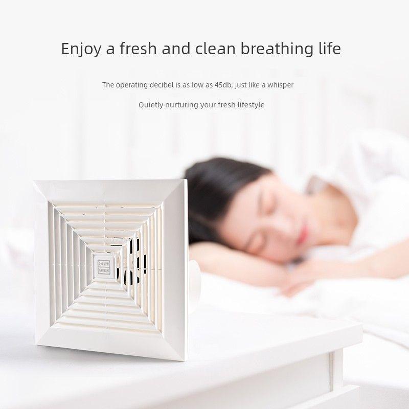 Shanghai Zhengye Ventilation Fan Bathroom Hotel Ceiling Exhaust Fan Powerful Silent 6/10/ 12inch Industrial Fan