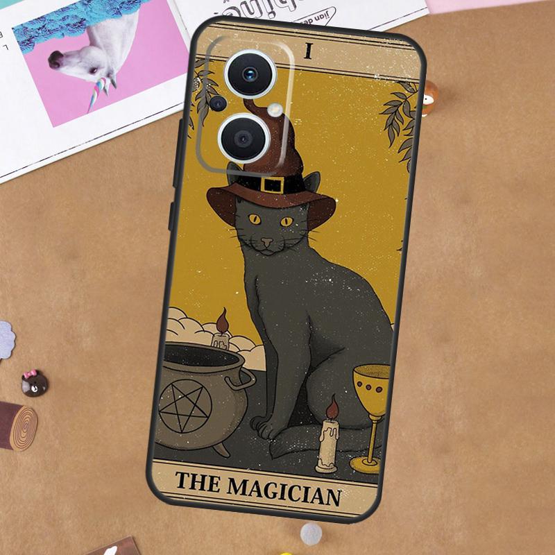 

Witch Cat For OPPO Reno 7 8 Lite 10 11 12 13 14 Pro 8T 11F 12F 13F 14F OPPO Find X8 X5 X6 X9 Pro Case OPPO Reno8 T 4G