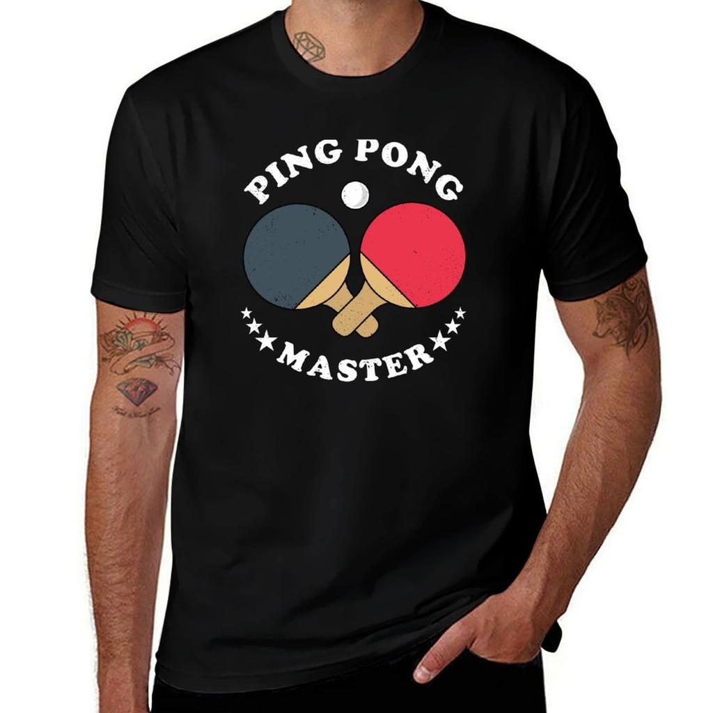 Ping Pong Master Tshirt Summer Fashion Casual Tee Shirt Tshirt