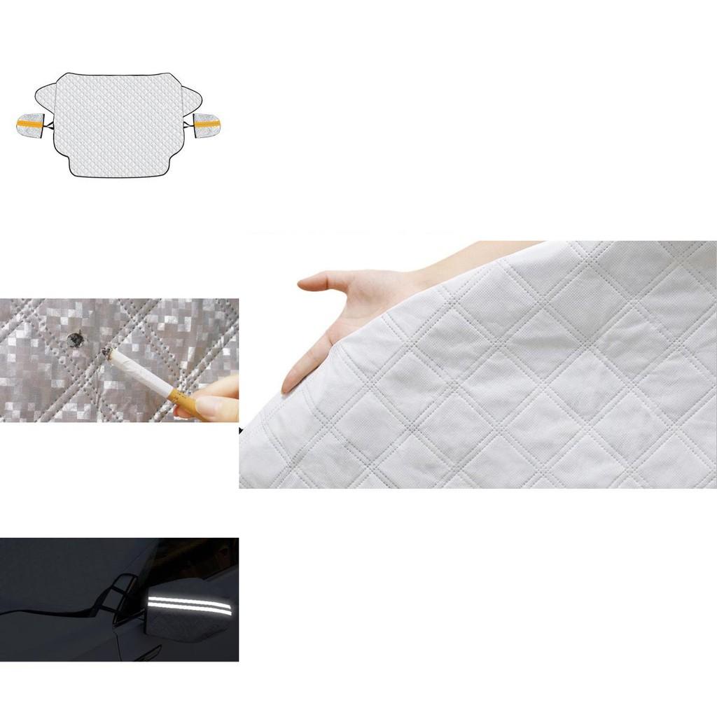 Car Snow Cover Frost Proof Winter Shield With Sunshade For All Vehicles