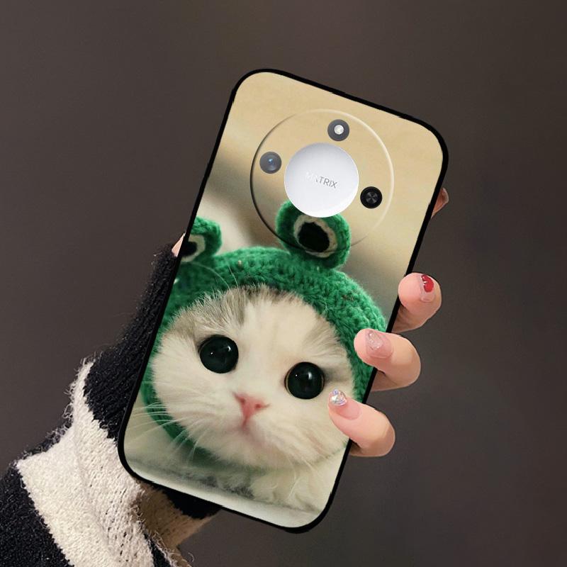 Luxury Cartoon Case For Honor X60 Soft TPU Silicone Phone Back Cover For Huawei Honor X60 BRC-AN00 Shockproof Bumper Phone Bags For Honor X60