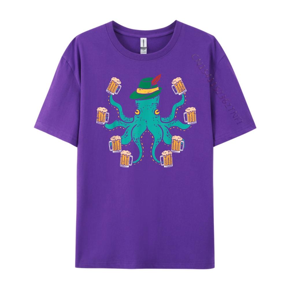 German Octopus Oktoberfest Funny Bavarian Festival T Shirts Men Women Mens Clothing Mens Clothing