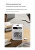 Portable Mini Desktop Cooling Fan - Mobile Air Conditioner for Dorm Rooms, Compact Cold Air Fan for Students