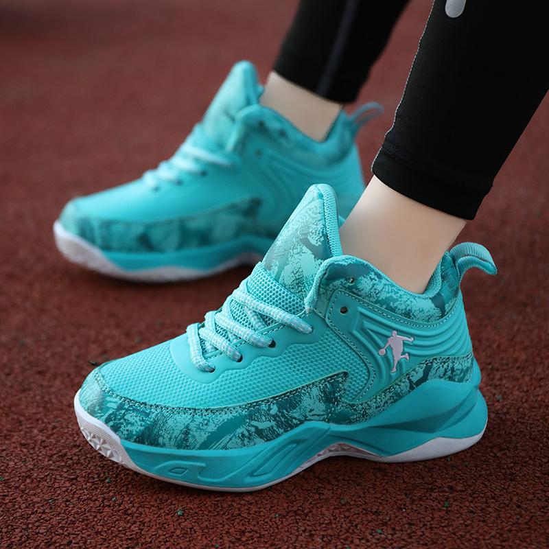 Children's Sports Shoes 2025 Spring New Mesh Breathable Training Middle and Older Children's Casual Shoes Boys Basketball Shoes