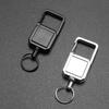 High Resiliences Steel Wire Rope Elastic Keychain Easy To Pull Buckle Keyring