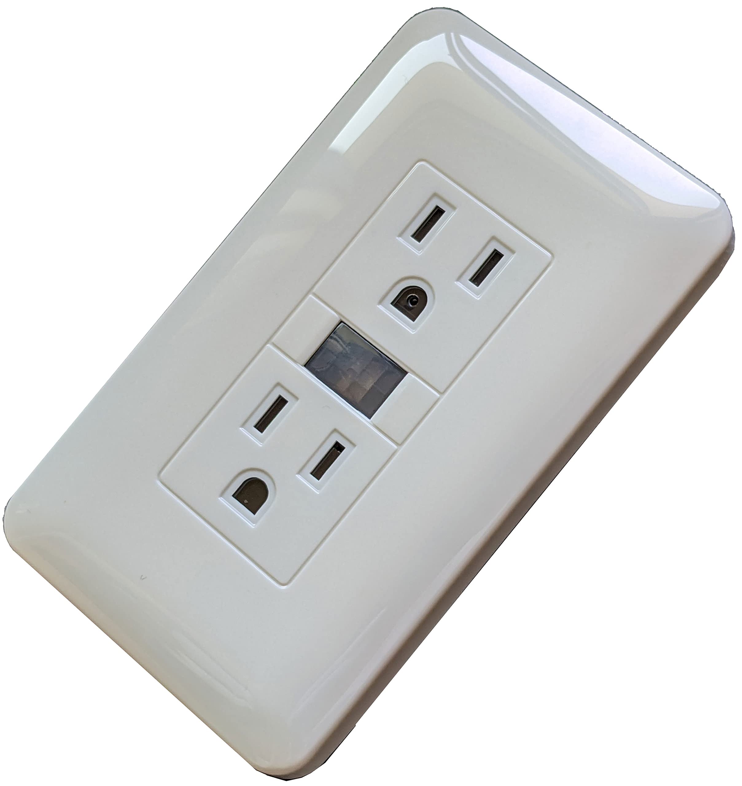

Sunmechatronics Wall Outlet Disguise DVR White HS-300FHD