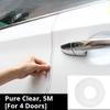 For Thickened Electroplated Door Edge Anti‑Collision Guard Strips, Anti‑Scratch Seal Decor Molding Trim For Car Body Exterior