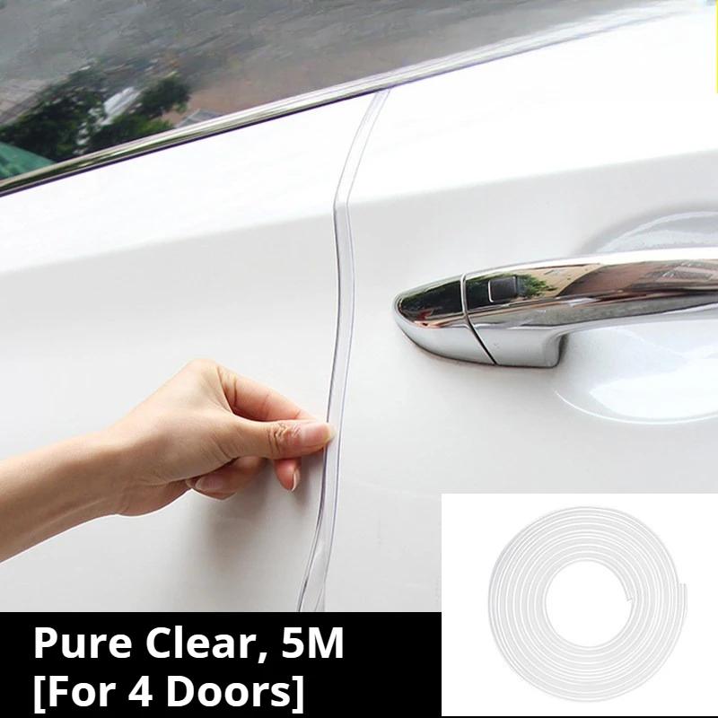 For Thickened Electroplated Door Edge Anti‑Collision Guard Strips, Anti‑Scratch Seal Decor Molding Trim For Car Body Exterior