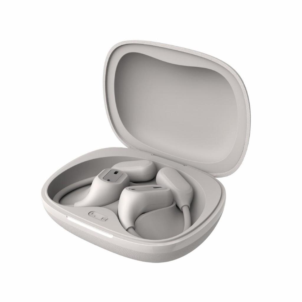 Open-Ear True Wireless Bluetooth Earbuds with Digital Display and Sports Fit